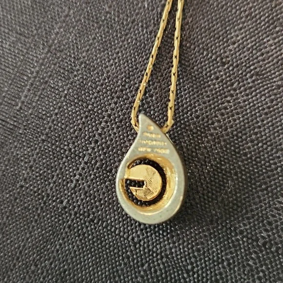 Givenchy Gold Necklace w/ "G" Pendant - Picture 8 of 8